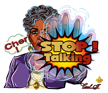 Carol J. - Stop Talking.